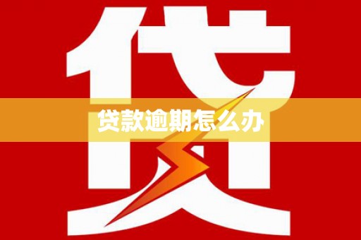 常山贷款逾期怎么办