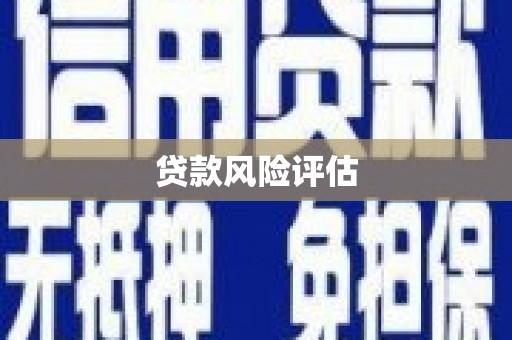 常山贷款风险评估