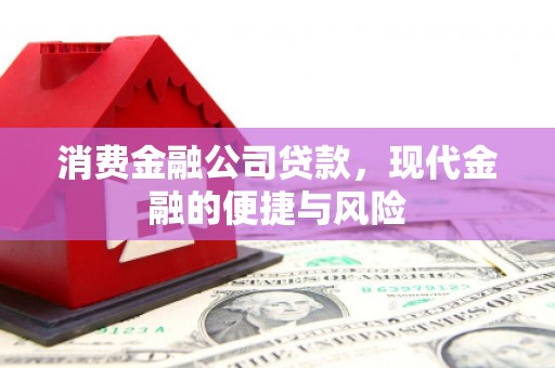 常山消费金融公司贷款，现代金融的便捷与风险