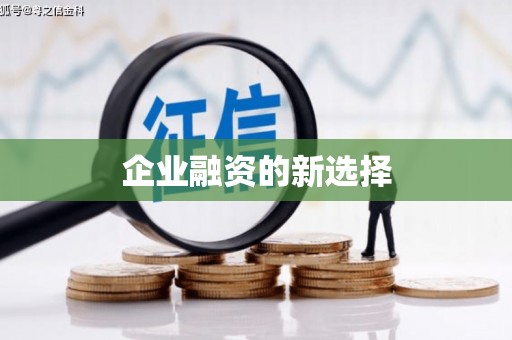 常山企业融资的新选择
