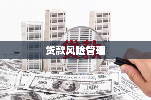 常山贷款风险管理