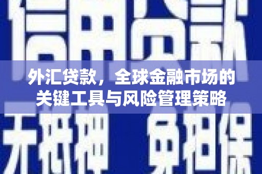常山外汇贷款，全球金融市场的关键工具与风险管理策略