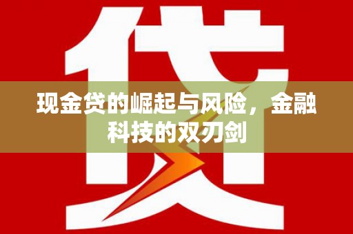 常山现金贷的崛起与风险，金融科技的双刃剑