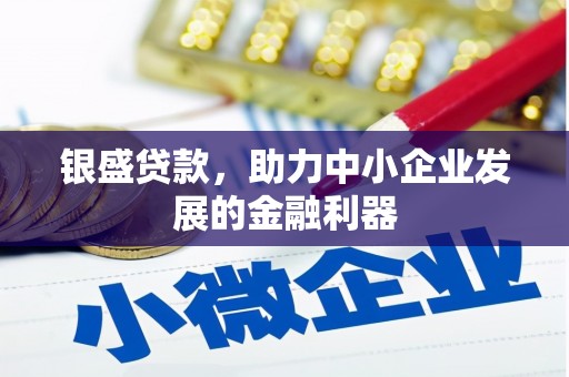 常山银盛贷款，助力中小企业发展的金融利器