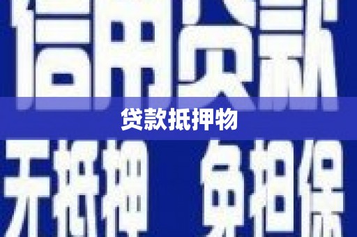 常山贷款抵押物