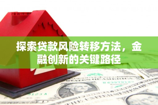 常山探索贷款风险转移方法，金融创新的关键路径